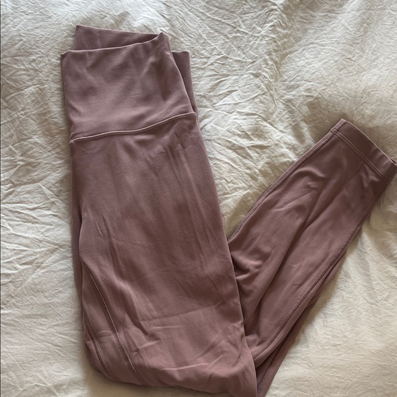 lululemon athletica Pants - Lulu Mauve Leggings 25”